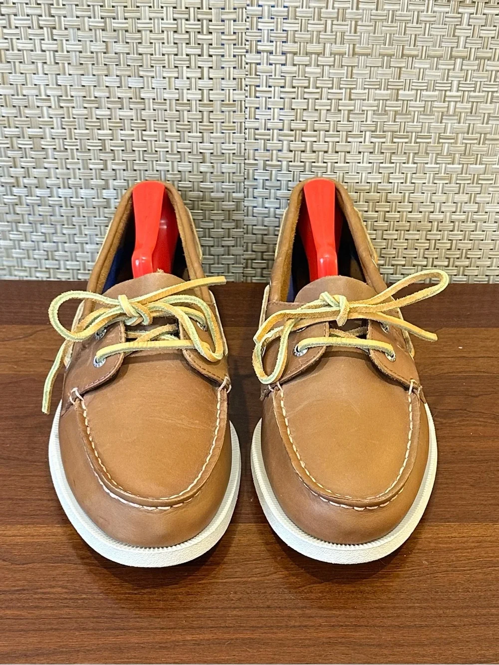 Sperry Top-Sider Men's Authentic Original 2-Eye Boat Shoes Sahara Size 10M